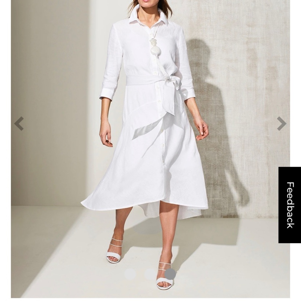 White summer dress